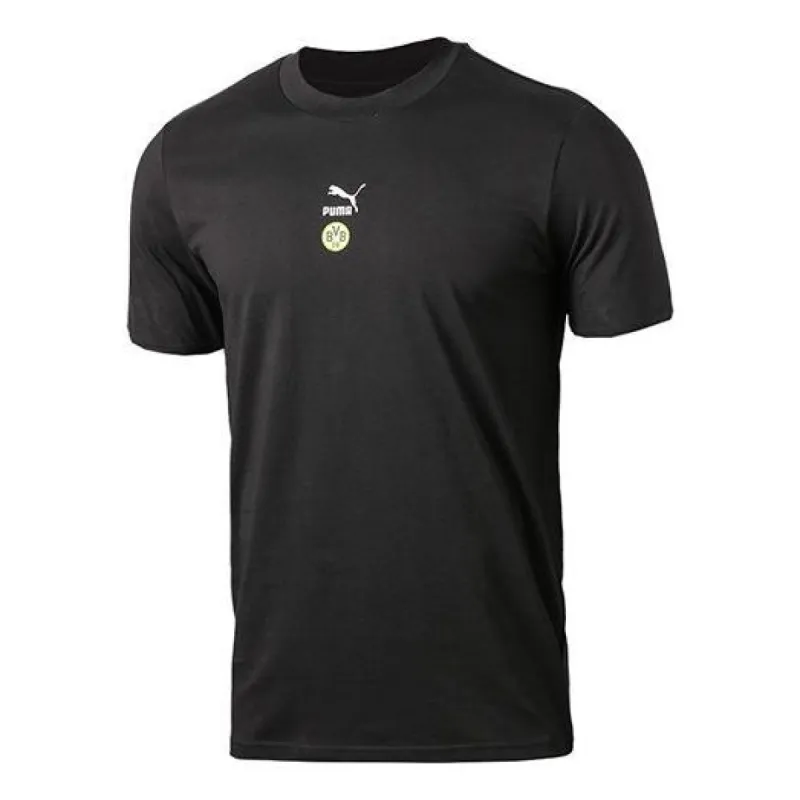 Puma Bvb Football Training T-Shirt 'Black' 758730-20 sold by KicksCrew
