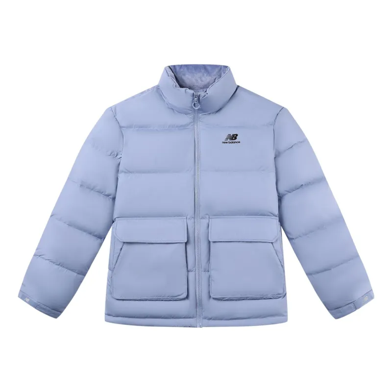 New Balance UNI Active Short Down Jacket 'Blue' 5PC44683-LBL sold by KicksCrew