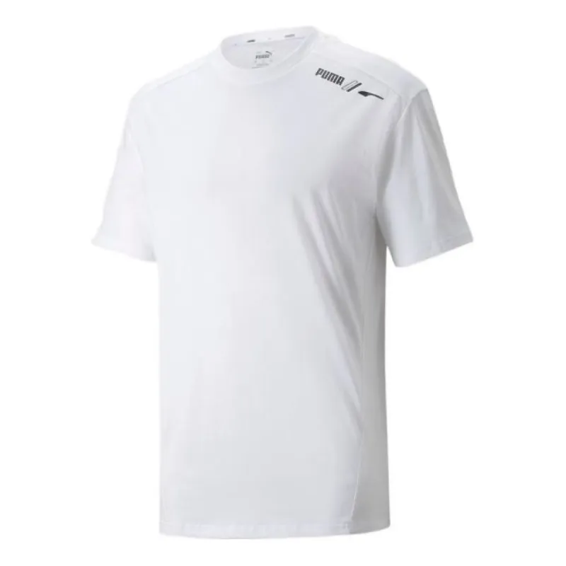 Puma Graphic Rubber Printed T-Shirt 'White' 849536-02 sold by KicksCrew