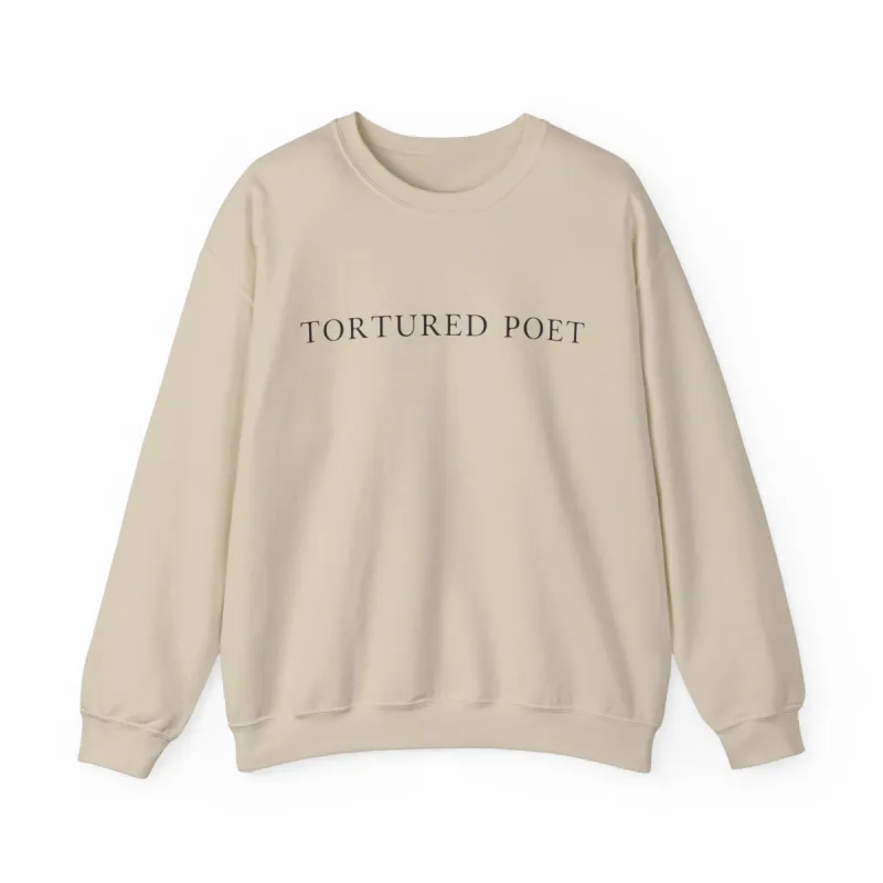 Tortured Poet Crewneck Sweatshirt sold by Rose Blush Studio