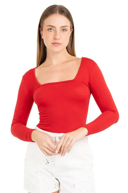 Bodysuit Liso Escote sold by Shasa
