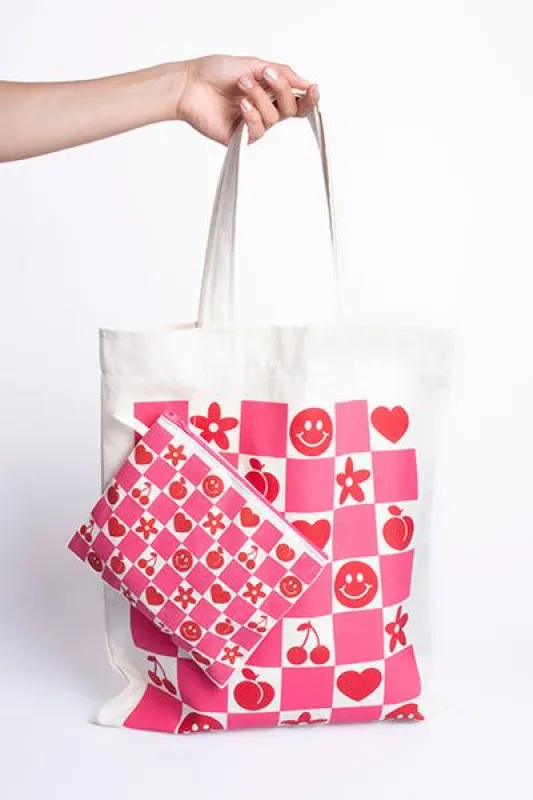 Set bolsa tote cosmetiquera sold by Shasa