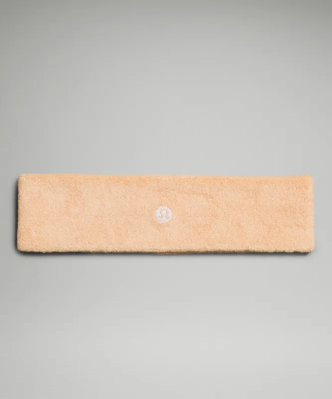Cotton Terry Sweatband sold by Lululemon