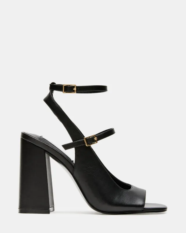 Steve Madden VIRGIL BLACK LEATHER | Parallel