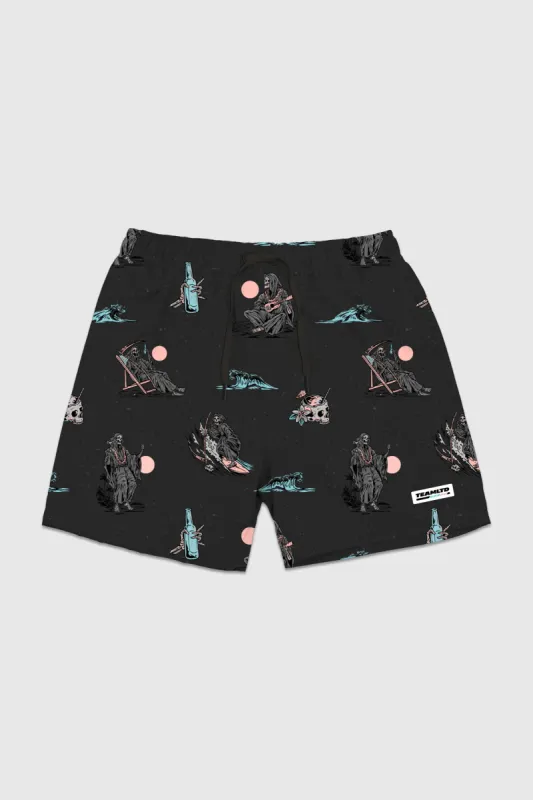 Grim Getaway Swim Short sold by TEAMLTD
