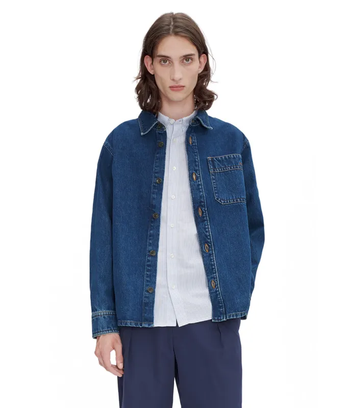 Basile Brodée Poitrine overshirt sold by A.P.C.