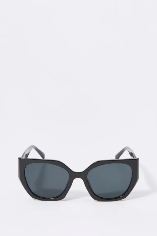 Lunettes de soleil oeil de chat géométriques sold by Urban Planet