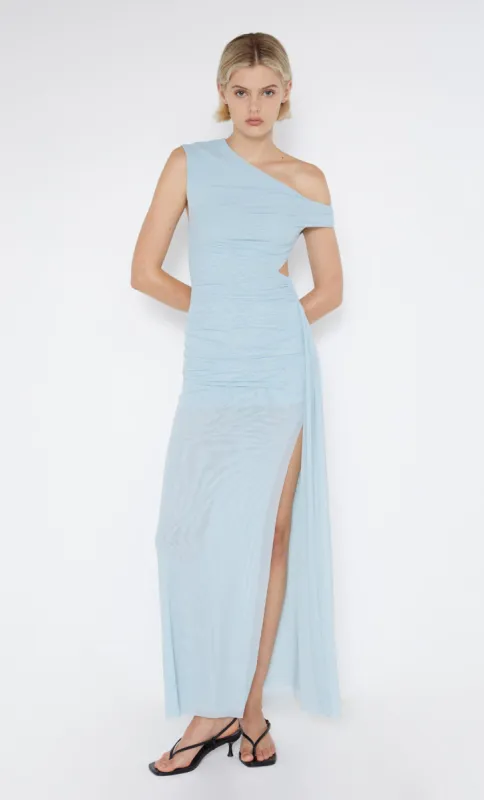 VICTORIA ASYM DRESS - SKY BLUE sold by bec + bridge