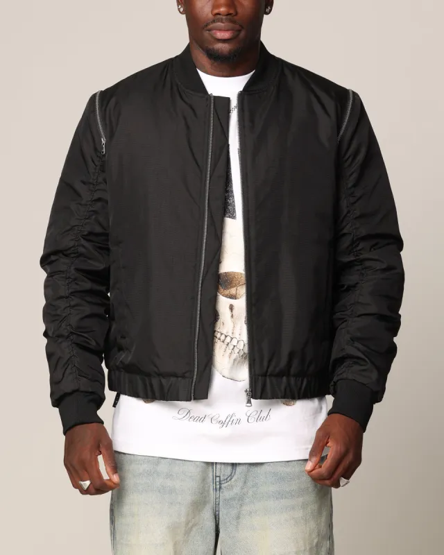 Saint Morta Hell Bat Bomber Jacket Black sold by Culture Kings