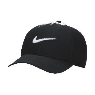 Nike Unisex Dri-FIT Club Structured Swoosh Cap in Black | FB5625-010 sold by Nike