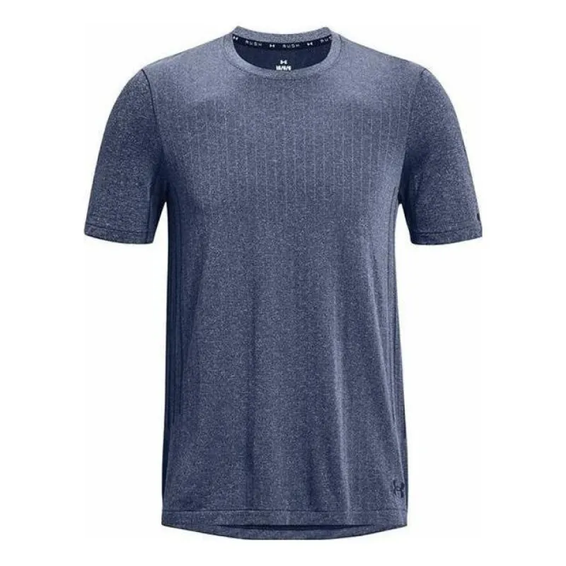 Under Armour Rush Seamless Short Sleeve T-shirt 'Academy' 1373724-408 sold by KicksCrew