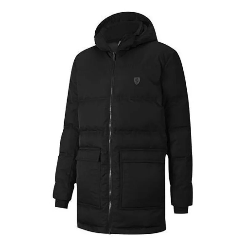 Puma Scuderia Ferrari Style Down Jacket 'Black' 597922-01 sold by KicksCrew