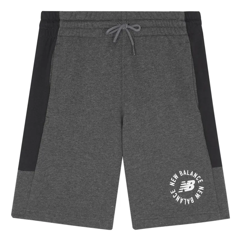 New Balance Sport Seasonal Shorts 'Grey Black' MS21902-HC sold by KicksCrew