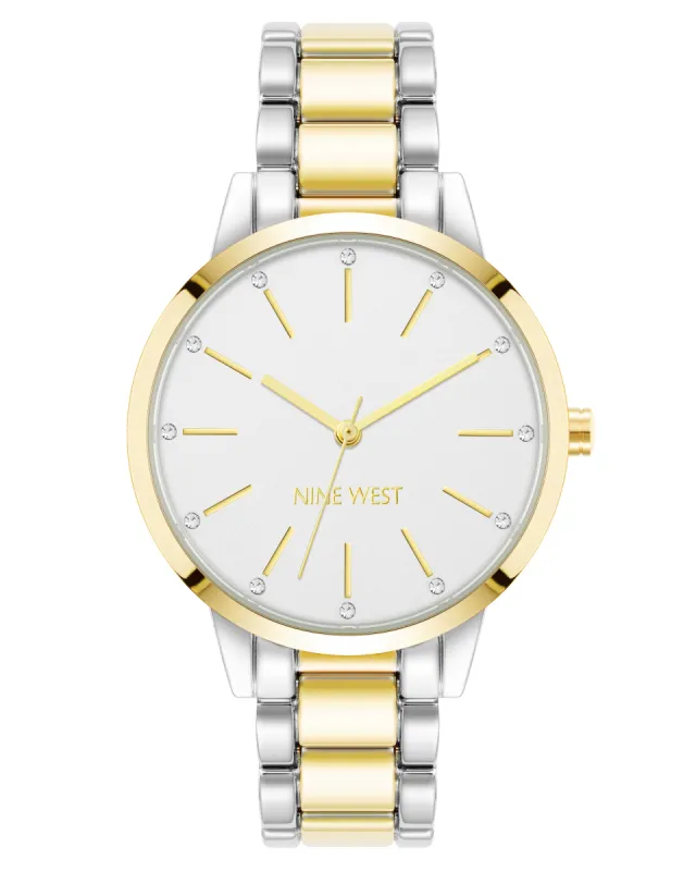 Crystal Accented Bracelet Watch sold by Nine West