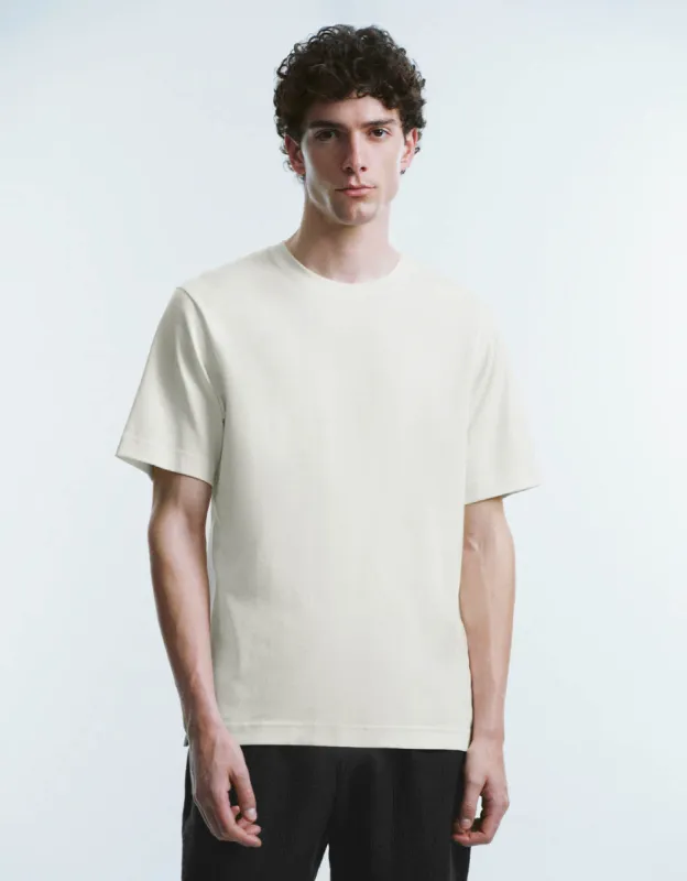 Crew Neck Loose T-Shirt sold by Urban Revivo
