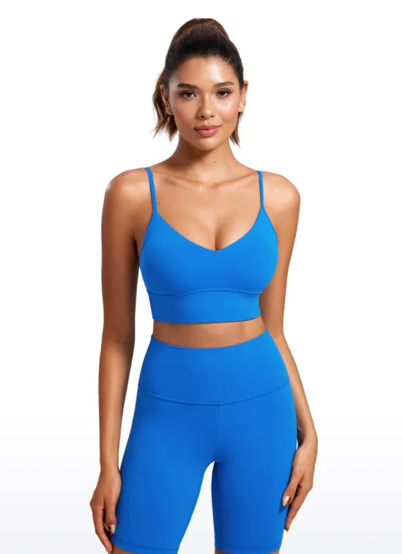 Butterluxe V Neck Longline Sports Bra sold by CRZ Yoga
