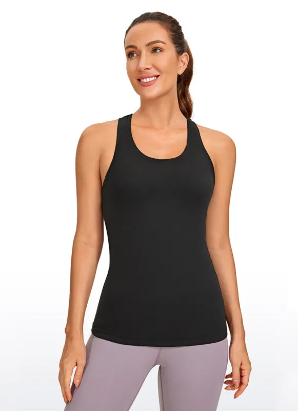 Butterluxe Hip-Length Tank Racerback sold by CRZ Yoga