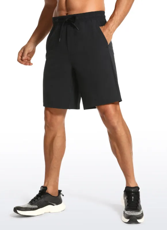 Feathery-Fit Linerless Athletic Short 9'' sold by CRZ Yoga
