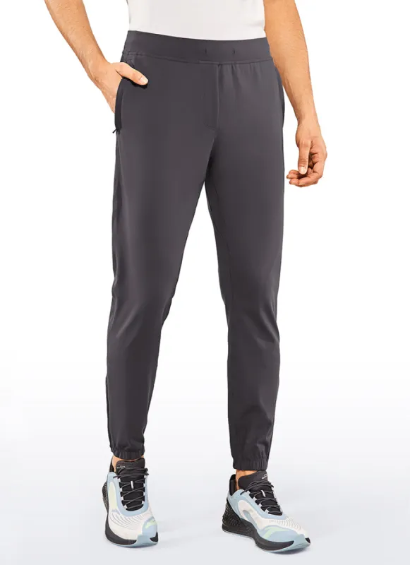 On the Travel Joggers 30''- Ankle Zipper sold by CRZ Yoga