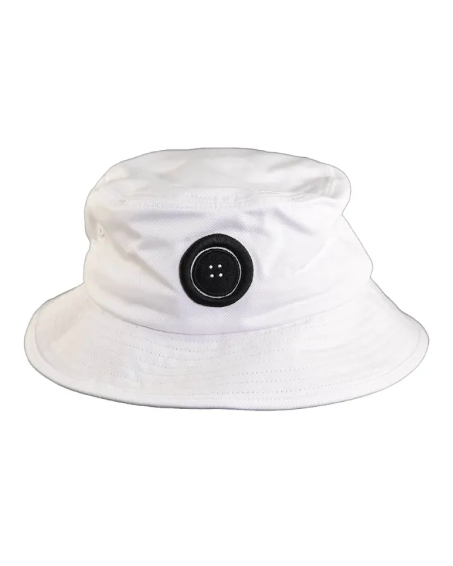 The Rusty – White Button Bucket Hat sold by Fallen Broken Street