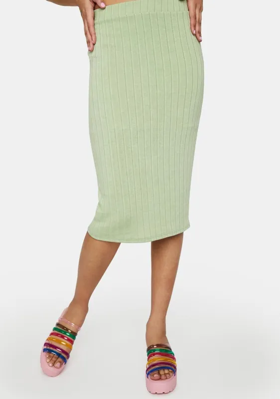Such A Cliche Midi Skirt sold by Dolls Kill