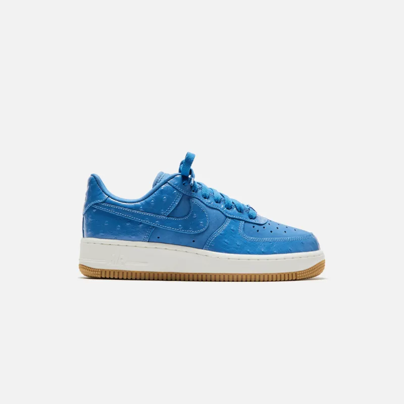 Nike WMNS Air Force 1 Low - Star Blue / Sail / Gum Light Brown sold by Kith