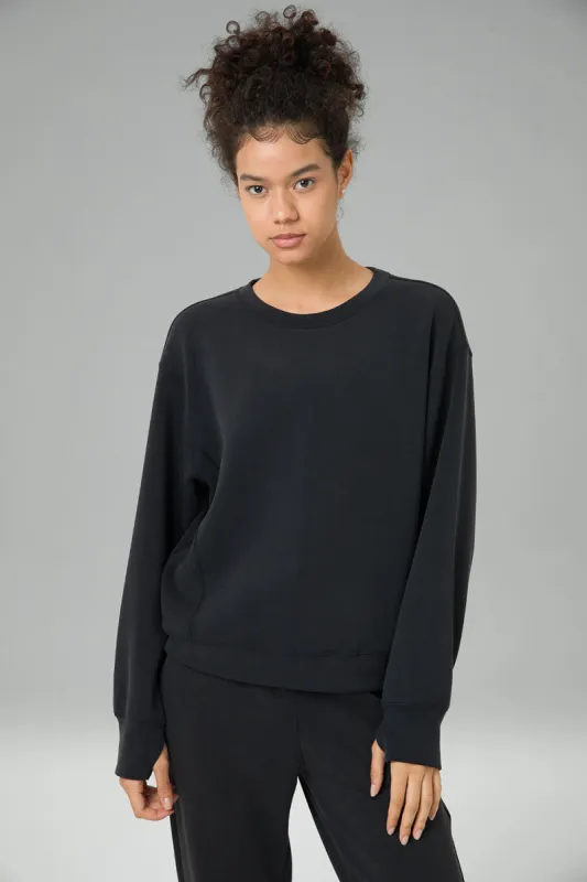 Modal Crewneck Long Sleeve Sweatshirt sold by Colourful Koala