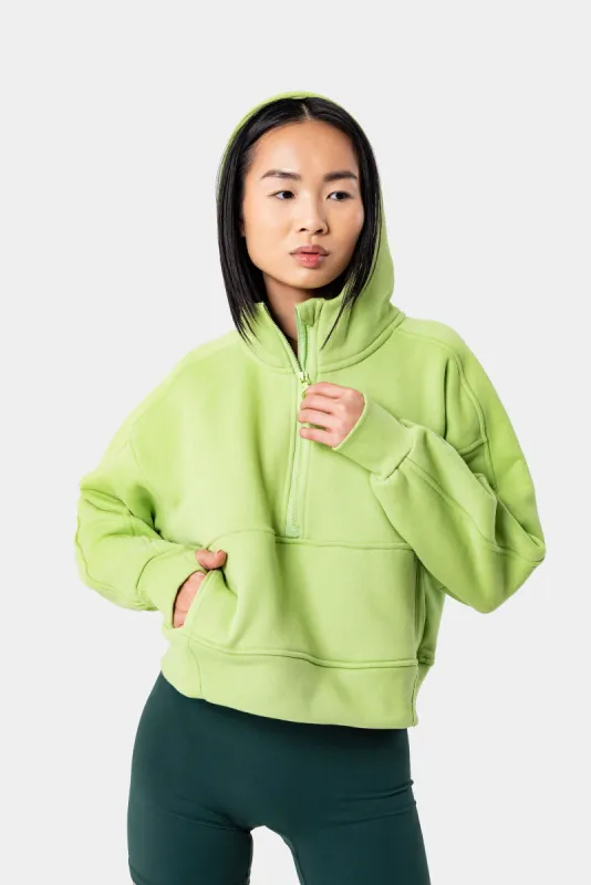 CozyTec Hoodie - Sap Green sold by Kamo Fitness