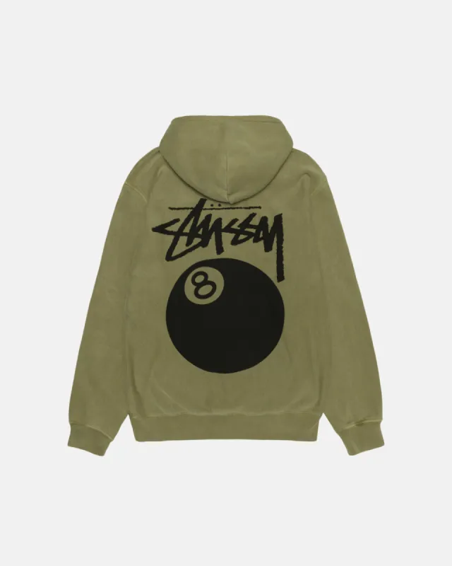 8 BALL HOODIE PIGMENT DYED sold by Stussy