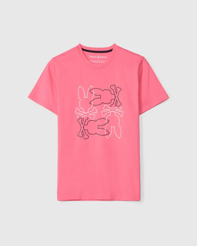 MENS RODMAN GRAPHIC TEE - B6U111B2TS sold by Psycho Bunny