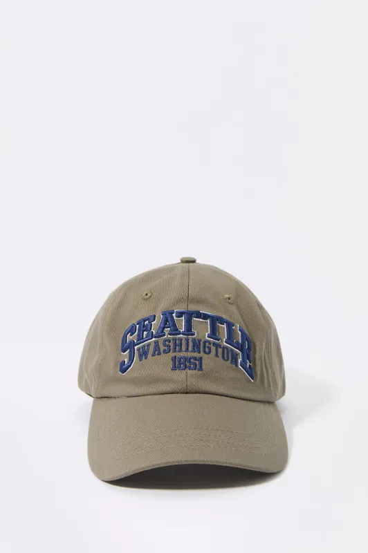 Seattle Embroidered Baseball Hat sold by Charlotte Russe
