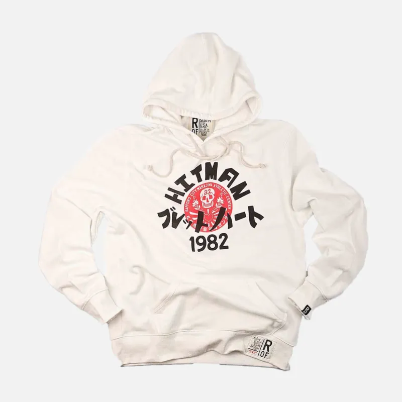 BRET HART HITMAN JAPAN HOODIE - IVORY sold by Lapstone & Hammer