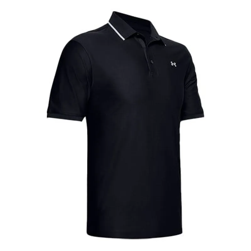 Under Armour Playoff Pique Polo Shirt 'Black' 1345459-002 sold by KicksCrew