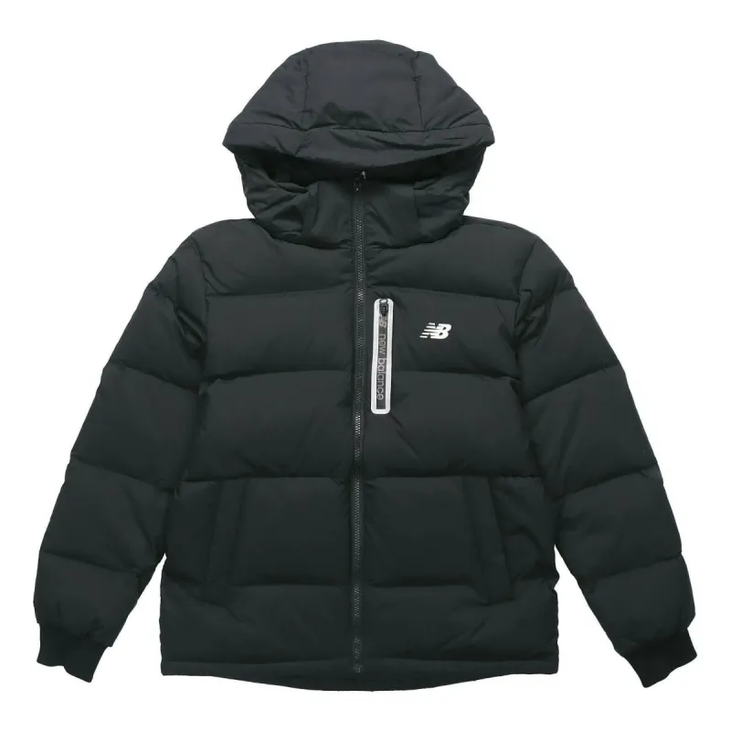 New Balance Outerwear Down Jacket 'Black' NPA4S031BK sold by KicksCrew