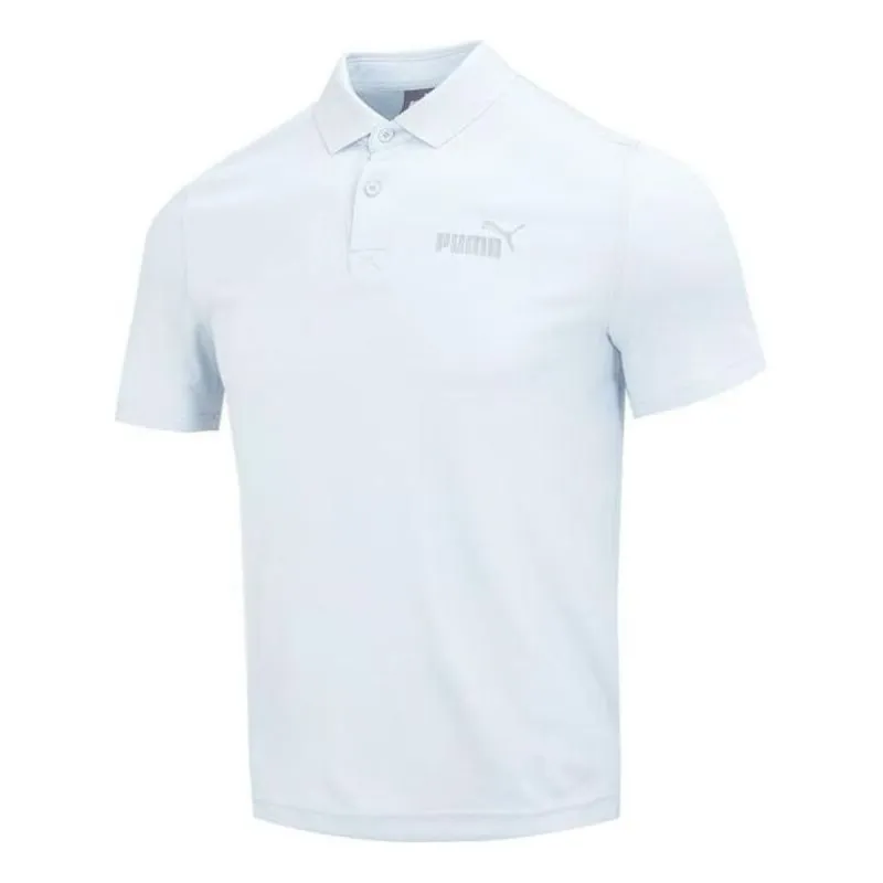 PUMA Essentials Polo Shirt 'Blue' 671927-21 sold by KicksCrew