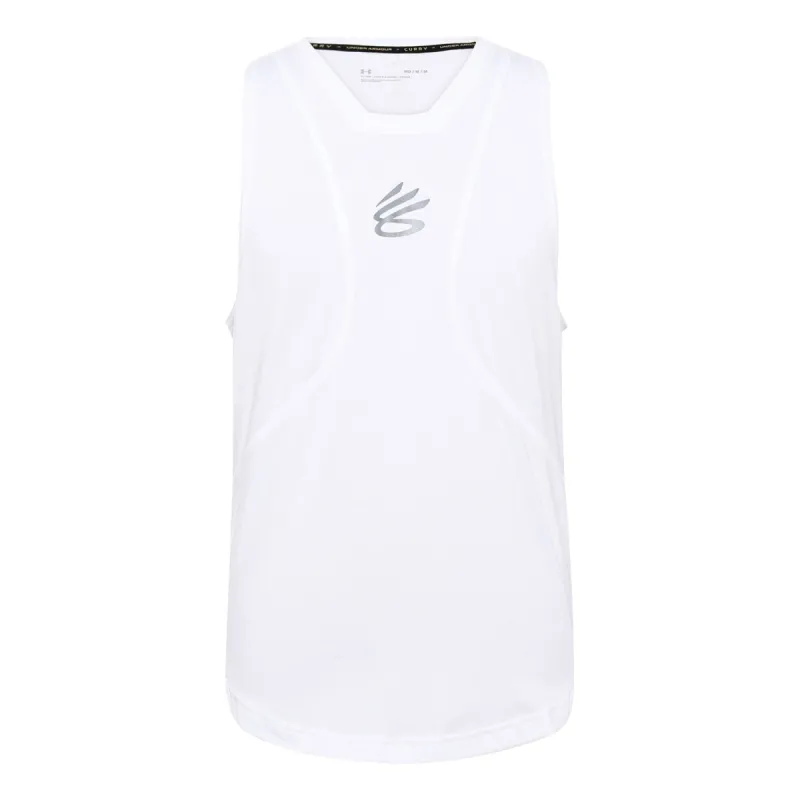 Under Armour Curry Performance Tank 'White' 1362587-100 sold by KicksCrew