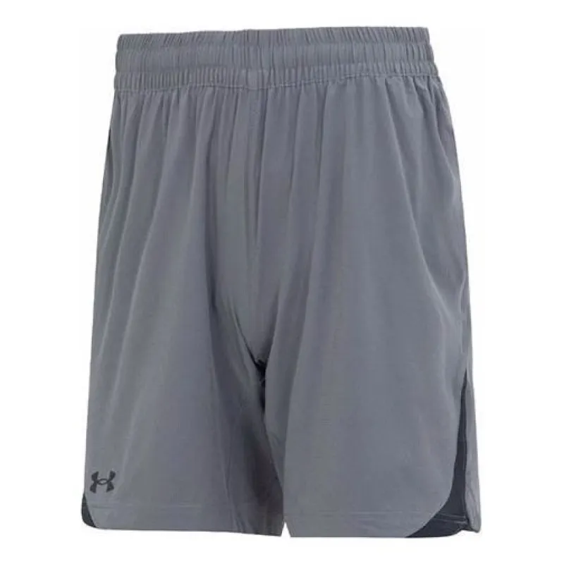 Under Armour Elevated Woven Sports Shorts 'Pitch Grey' 1362289-013 sold by KicksCrew