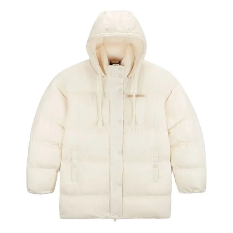 (WMNS) Converse Oversized Super Puffer Jacket 'Beige' 10025202-A02 sold by KicksCrew