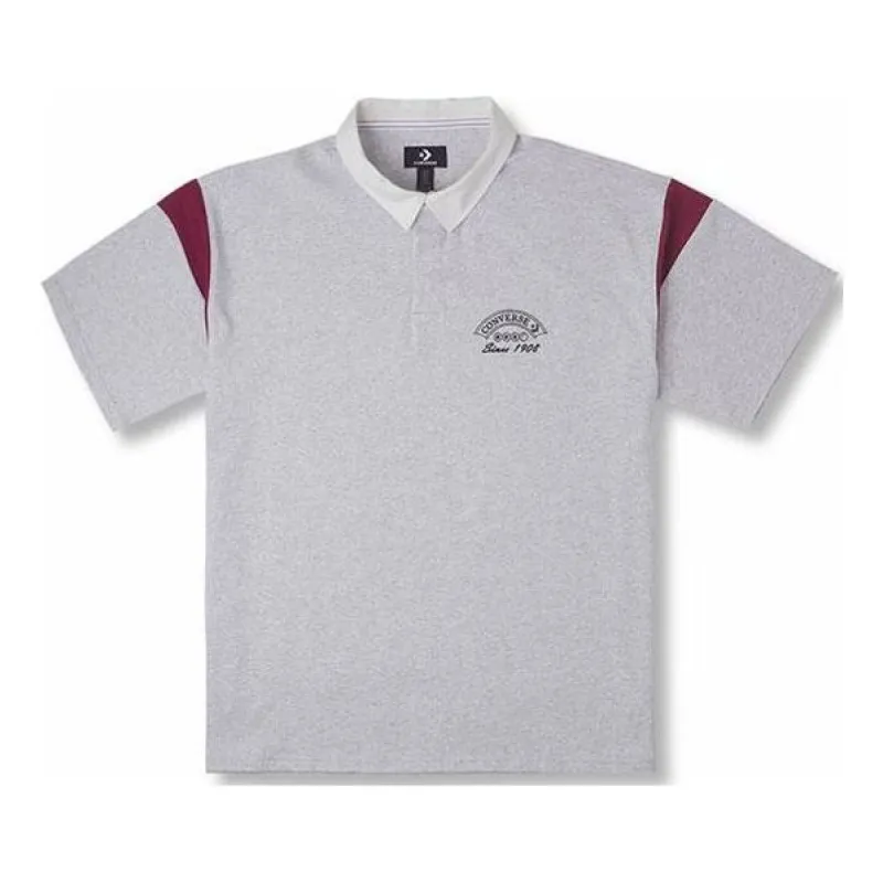 Converse Retro Polo Shirt 'Grey' 10026173-A02 sold by KicksCrew