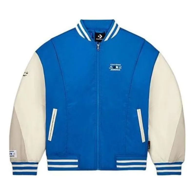 Converse x ADER ERROR SHAPES Varsity Jacket 'Cobalt' 10025391-A01 sold by KicksCrew