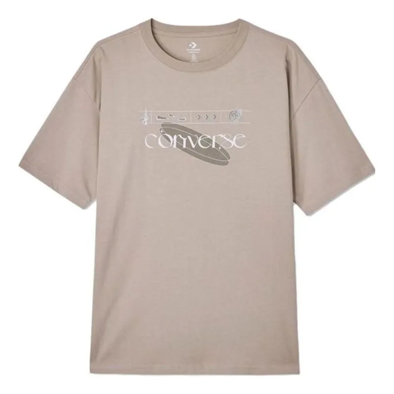 Converse Logo T-Shirt 'Milk Chocolate' 10024870-A02 sold by KicksCrew