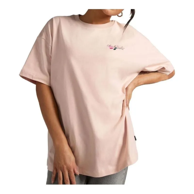 (WMNS) Converse Chuck Taylor High Summer Art OS Tee 'Pink Sage' 10025186-A02 sold by KicksCrew