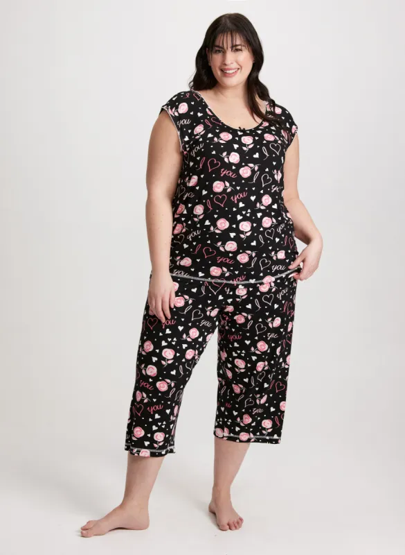 Floral Print Pyjama Set sold by Laura