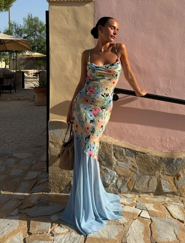 Santeria Maxi Dress | Pastel Paradise | Parallel