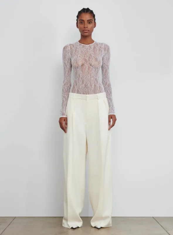 Low Rise Tuxedo Trouser sold by WARDROBE.NYC