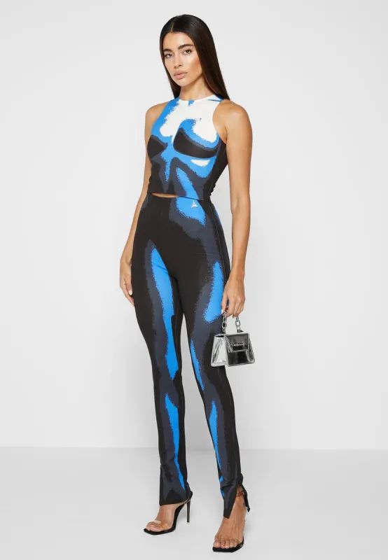I Saw It First 【 Sorrento Graphic Print Racer Neck Top Co-Ord Women 】 レディース I Saw It First Sorrento Graphic Print Racer Neck Top Co-Ord