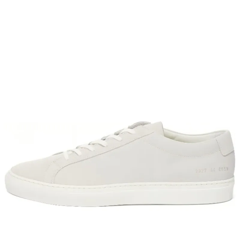 Common Projects Achilles Suede Low 'Grey' 2327-7543 sold by KicksCrew
