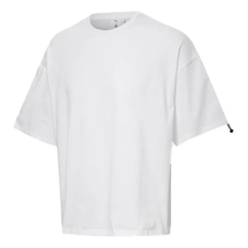 PUMA Sports Short Sleeve T-Shirt 'White' 59901802 sold by KicksCrew