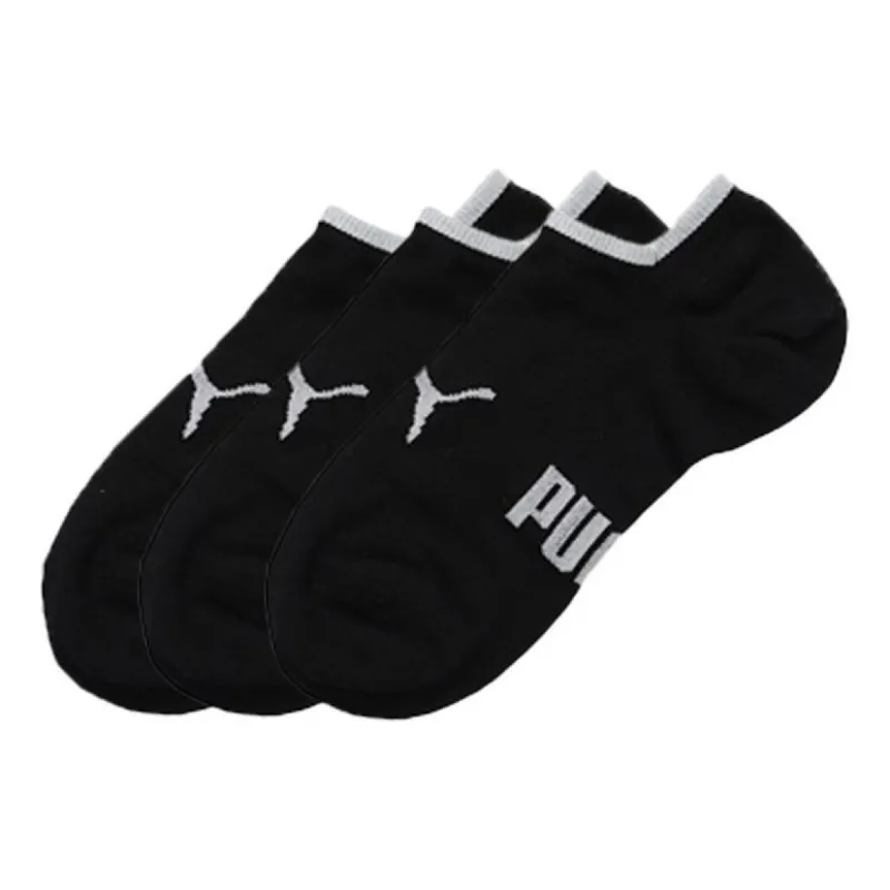 PUMA No Show Sock 3 Pack 'Black White' 907882-02 sold by KicksCrew