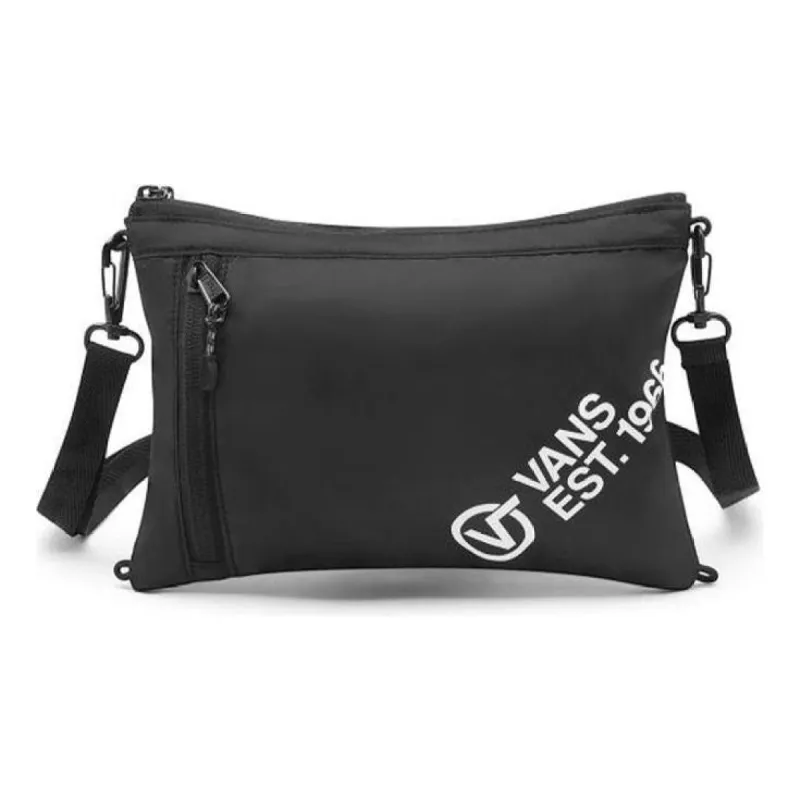 Vans Logo Crossbody Bag 'Black' VN0A4BP3BLK sold by KicksCrew